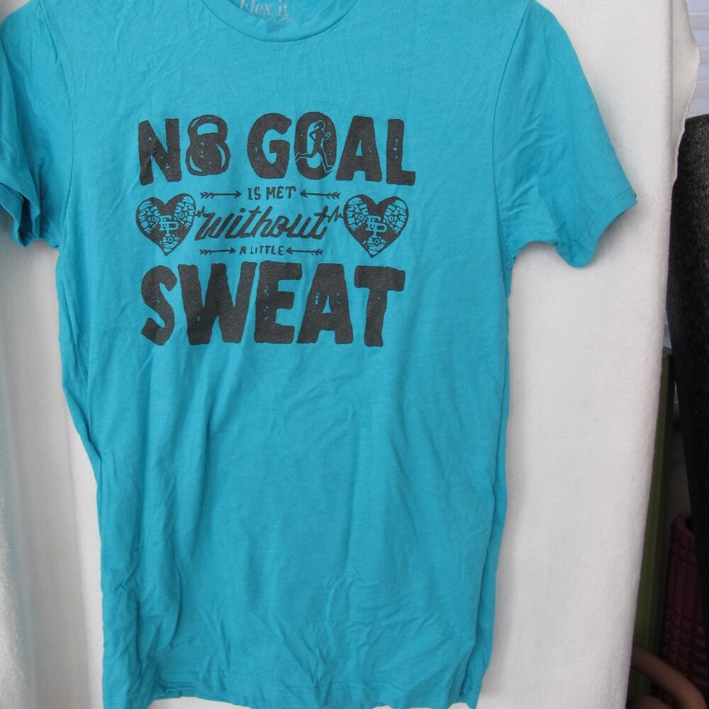 Like New - Flex It Pink Goal Print T-Shirt